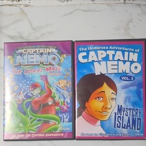 Captain Nemo DVD Set - The Coral Maze & Mystery Island